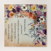 Seien Sie Ihr Führer, Herbst-Blumenmix Puzzle (Horizontal)