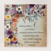 Seien Sie Ihr Führer, Herbst-Blumenmix Puzzle (Vertikal)