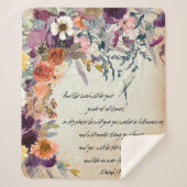 Seien Sie Ihr Führer, Herbst-Blumenmix Sherpadecke (Vorderseite)