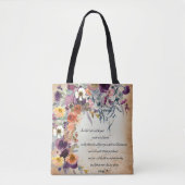 Seien Sie Ihr Führer, Herbst-Blumenmix Tasche (Vorderseite)