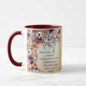Seien Sie Ihr Führer, Herbst-Blumenmix Tasse (Links)