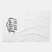 Seien Sie Ihr Gast Hübsch Geschirrtuch (Horizontal)