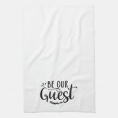 Seien Sie Ihr Gast Hübsch Geschirrtuch (Vertikal)
