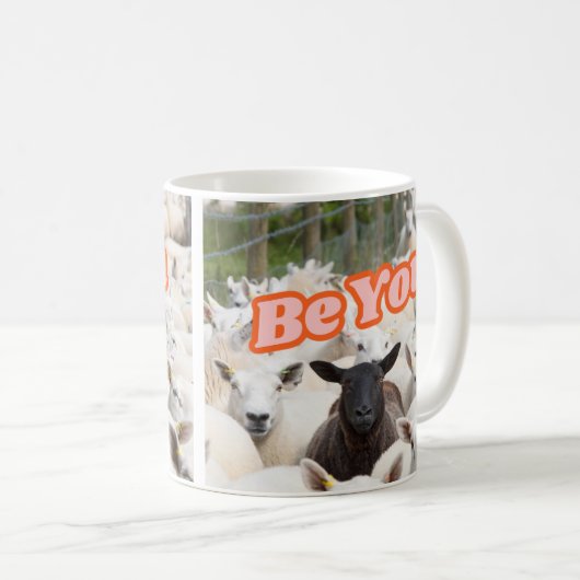 Seien Sie Ihr Kaffeetrinker Tasse (VorderseiteRechts)