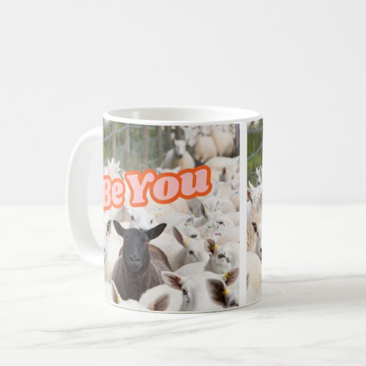 Seien Sie Ihr Kaffeetrinker Tasse (Vorderseite Links)