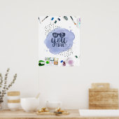 Seien Sie Ihr leidenschaftliches Angebot für Wasse Poster (Küche)