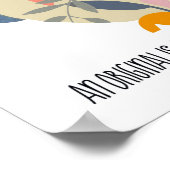 Seien Sie Ihr Niedliches Owl Inspiration Poster (Ecke)