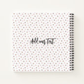 Seien Sie Ihr Personalisierter Mops Welpe Notizblock (Rückseite)