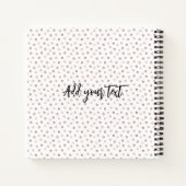 Seien Sie Ihr Personalisierter Spitz Welpe Notizblock (Rückseite)