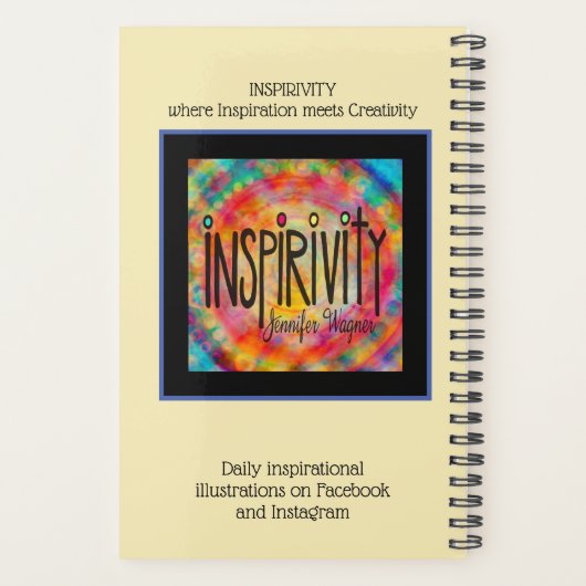 Seien Sie Ihr schönes Inspirierend Zitat Planer (Rückseite)