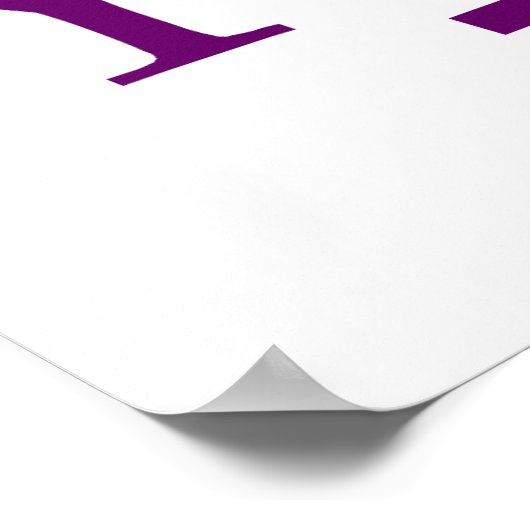 Seien Sie Ihr schönes Poster (Ecke)