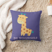 Seien Sie Ihr selbst gewirbelt Kissen (Decke)