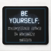 Seien Sie Ihr selbst Mouse Pad Mousepad (Vorne)