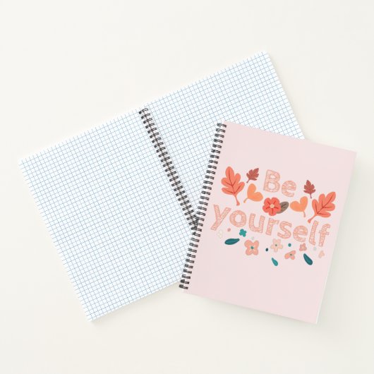 Seien Sie Ihr selbst SpiralNotebook Notizblock (Innenseite)