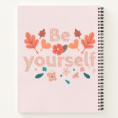 Seien Sie Ihr selbst SpiralNotebook Notizblock (Rückseite)