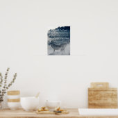 Seien Sie Ihr selbst Wolf Poster (Küche)