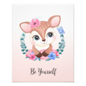 Seien Sie Ihr Tier Kinderzimmer Wall Art Fotodruck (Vorne)