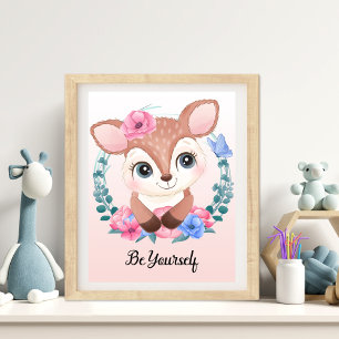 Seien Sie Ihr Tier Kinderzimmer Wall Art Fotodruck