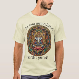 Seien Sie Ihre eigene Religion und verehren Sie si T-Shirt