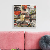 Seien Sie Ihre eigene Sammlung Leinwanddruck (Insitu (Wohnzimmer))