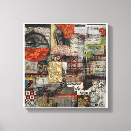 Seien Sie Ihre eigene Sammlung Leinwanddruck