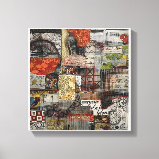 Seien Sie Ihre eigene Sammlung Leinwanddruck (Vorderseite)