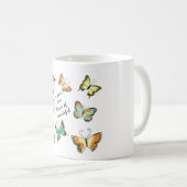 Seien Sie Ihre eigenen wunderschönen Schmetterling Kaffeetasse (VorderseiteRechts)