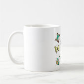 Seien Sie Ihre eigenen wunderschönen Schmetterling Kaffeetasse (Links)