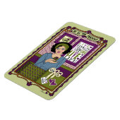 Seien Sie im Magnet "Present_A_4x6 Kühlschrank". (Linke Seite)