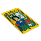 Seien Sie im Magnet Present_B_4x6 Kühlschrank. (Rechte Seite)