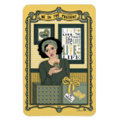 Seien Sie im Magnet Present_C_4x6 Kühlschrank. (Vertikal)