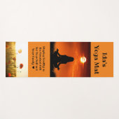 Seien Sie im Peace Individuelle Name und im Foto Y Yogamatte (Vorderseite (Horizontal))