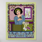 Seien Sie im Present_A_8x10-Poster Poster (Vorne)