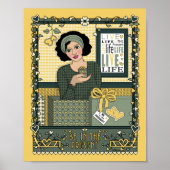 Seien Sie im Present_C_8x10-Poster Poster (Vorne)