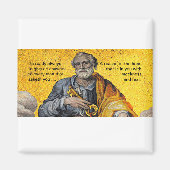 Seien Sie immer bereit - St. Peter - Magnet (Vorne)