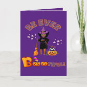 Seien Sie immer bootisch Halloween Karte (Vorderseite)