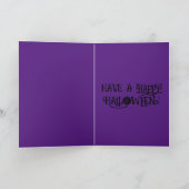 Seien Sie immer bootisch Halloween Karte (Innenseite)