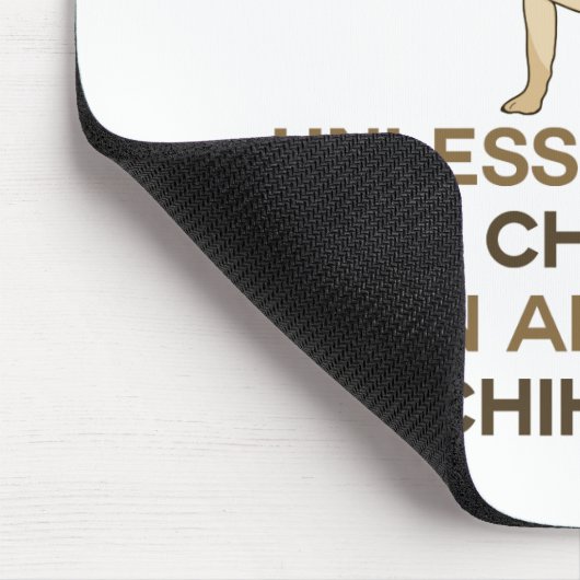 Seien Sie immer Chihuahua Mousepad (Ecke)
