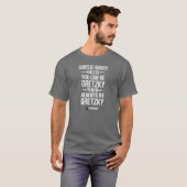Seien Sie immer das große… Dunkel T-Shirt (Vorne ganz)