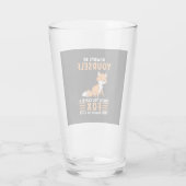 Seien Sie immer ein Fuchs Glas (Rückseite)