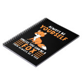 Seien Sie immer ein Fuchs Notizblock (Linke Seite)