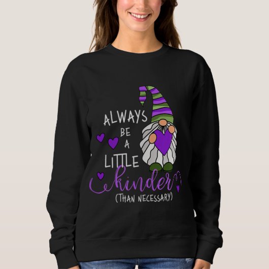 Seien Sie immer ein kleiner Kinder Whimsical Garde Sweatshirt (Vorderseite)