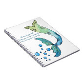 Seien Sie immer ein Meerjungfraunotizbuch Notizblock (Rechte Seite)