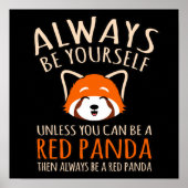 Seien Sie immer ein Niedlicher Panda-Tier Pandas L Poster (Vorne)