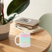 Seien Sie immer einzigartig Sie inspirierend Motiv Mattglastasse