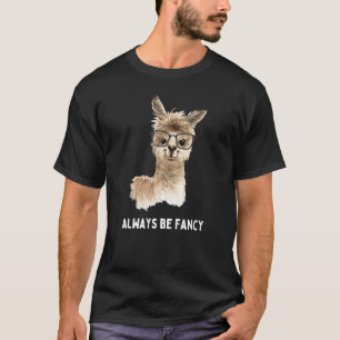 Seien Sie immer Extravagant Llama Alpaca mit Brill T-Shirt