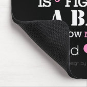 Seien Sie immer freundlich (pink) Mousepad (Ecke)