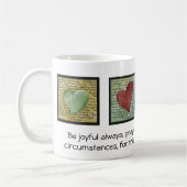 Seien Sie immer froh Kaffeetasse (Links)