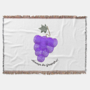 Seien Sie immer grapezifische Trauben Decke