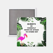 Seien Sie immer Ihr Magnet (Vorderseite/Rückseite)